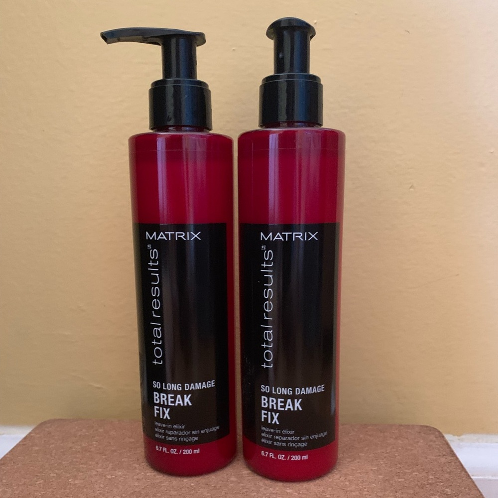 Matrix Total Results So Long Damage Break Fix Leave-In Elixir, 6.7oz x 2